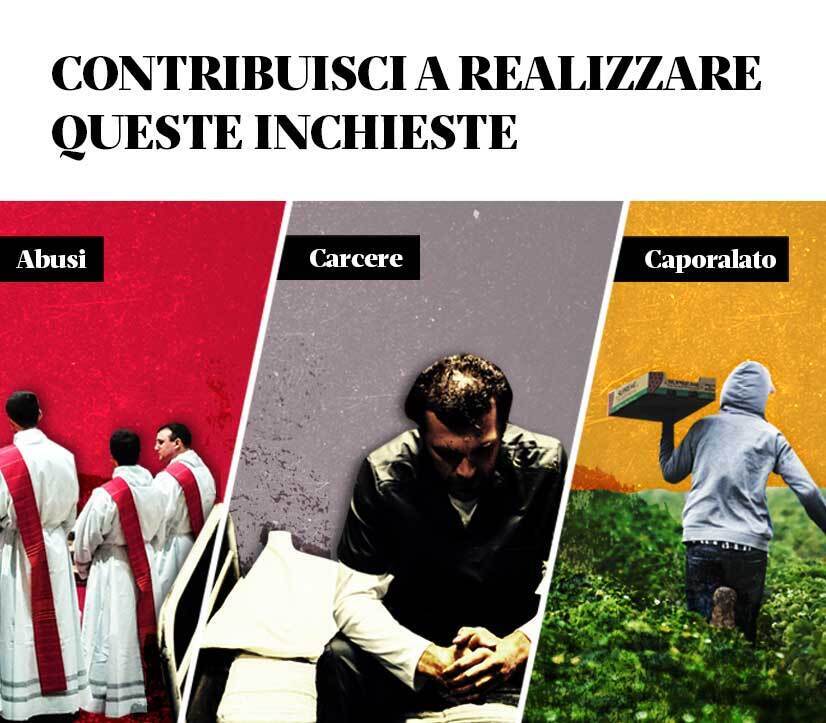 Contribuisci a realizzare queste inchieste